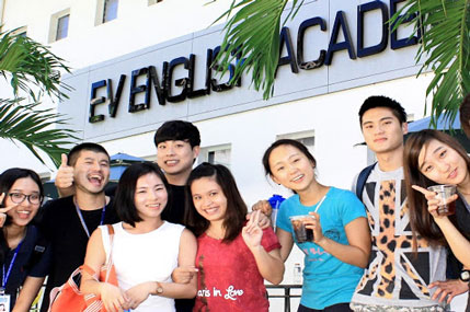 Chương trình đào tạo các khoá học tiếng Anh tại Học viên EV
